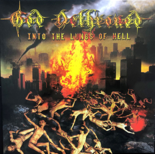 GOD DETHRONED - Into the lungs of hell LP red translucent