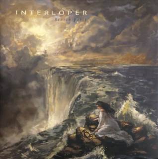 INTERLOPER - Search party LP Limited Edition, Mustard and Brown Swirl w/ Black Splatter