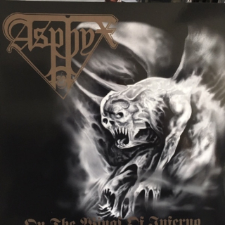 ASPHYX - On the wings of infernno LP silver