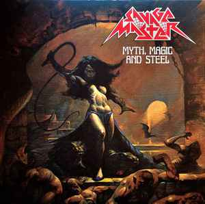 SAVAGE MASTER - Myth magis and steel Orange & Yellow With Red Splatter LP (Limited to 1.200 copies)