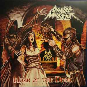 SAVAGE MASTER - Mask of the devil Orange & Yellow With Red Splatter LP (Limited to 1.200 copies)