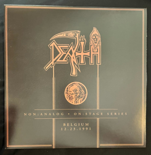 DEATH - Belgium 12.23.1991 LP black