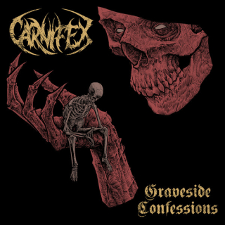 CARNIFEX - Graveside confessions 2LP red a pink swirl with black splatter
