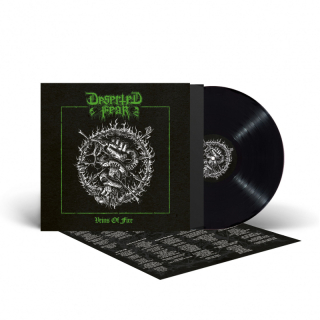 DESERTED FEAR - Veins in fire LP black