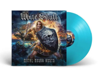 WHITE SKULL - Metal never rusr LP