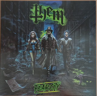 THEM - Fear city LP green black splatter