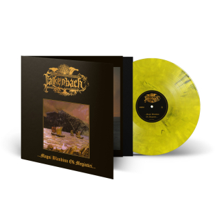 FALKENBACH - Magni blandinn ok megintíry LP gatefold yellow black marble