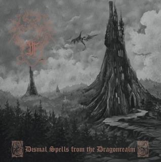 DRUADAN FOREST - Dismal spells from the dragonrealm 2LP brown black swirl