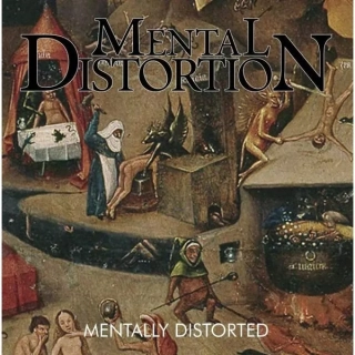 MENTAL DISTORTION - Mentally distorted LP black