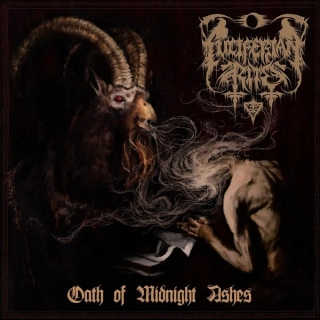 LUCIFERIAN RITES - oath of midnight ashed LP red