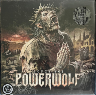 POWERWOLF - Lupus dei LP silver black splatter 2022