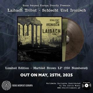 LAIBACH TRIBUT - “Schlecht Und Ironisch” – Limited Marbled Brown Vinyl with insert (250 copies)