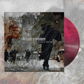 LACRIMAS PROFUNDERE - Filthy Notes For Frozen Hearts – Limited Marbled Pink & Black LP in Gatefold Jacket (250 copies)