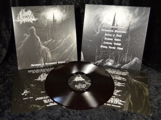LUNAR SPELLS - Sacraments of necromantical empires LP red black galaxy