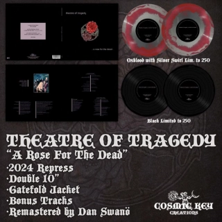 THEATRE OF TRAGEDY - A Rose fot the Dead black 2x10" Gatefold 