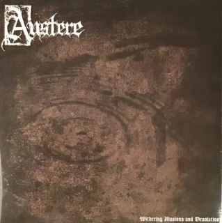 AUSTERE - Withering illusions and desolation LP black ltd.106 ks