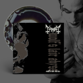 MAYHEM - Wolfs liar abyss LP grey black swirl