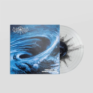 SIDEREAN - Spilling the astral chalice LP clear black splatter