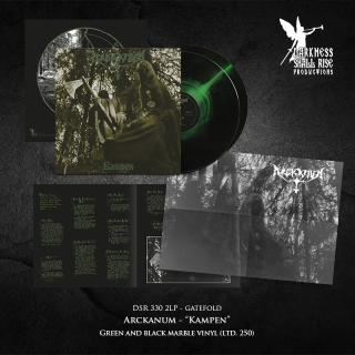 ARCKANUM - Kampen 2LP green marble ltd.250 ks