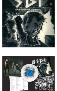 S.D.I. - Satan's Defloration Incorporated LP splatter