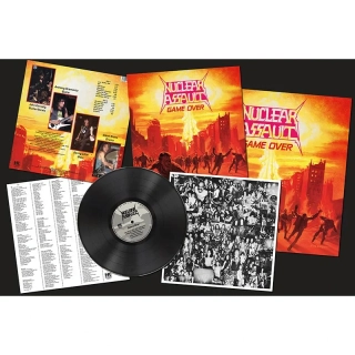 NUCLEAR ASSAULT- Game over LP BLACK