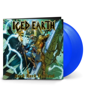 ICED EARTH - Rock Hard Festival – Double Gatefold Transparent Blue Vinyl (Limited to 500 copies)