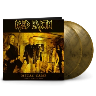 ICED EARTH - Metal Camp – Double Gatefold Marbled Gold Vinyl (Gold Mirror Foil Printed Gatefold – Limited to 500 copies)