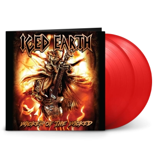 ICED EARTH -  Wacken of the Wicked – Double Gatefold Red Vinyl (Limited to 500 copies)