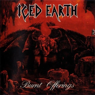 ICED EARTH - Burnt offerings 2LP black red transparent