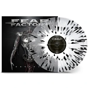 FEAR FACTORY - Genexus 2 LP clear black white splatter