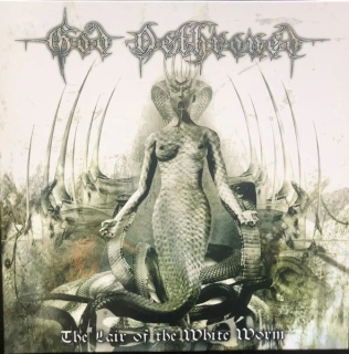 GOD DETHRONED - The lair of the white worm LP translucent blue