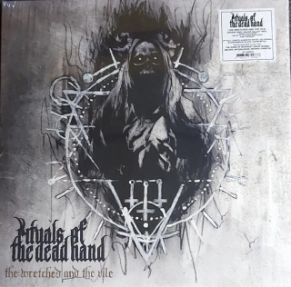 RITUALS OF THE DEAD HAND - The wretched and the vile LP Grey black galaxy