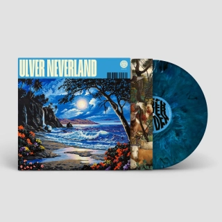 ULVER - Neverland LP blue white black marble