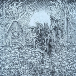 DIABOLICAL FULLMOON - Desecrating the sign of christ LP black