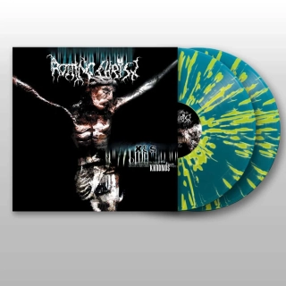 ROTTING CHRIST - Khronos – Double Blue with Yellow Splatter Gatefold LP (Limited to 500 copies)