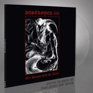 DESTROYER 666 - Six songs with the devil LP glass transparent ltd.350ks