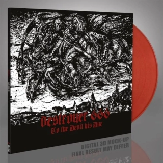 DESTROYER 666 - To the devil his due LP transparent red ltd.400ks