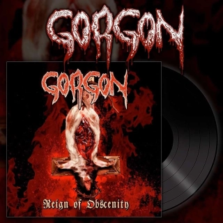 GORGON - Reign of obscenity LP black