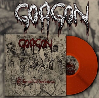 GORGON - The veil of darkness LP red
