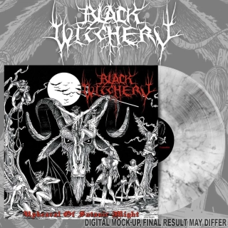 BLACK WITCHERY - Upheaval of satanic might LP marble