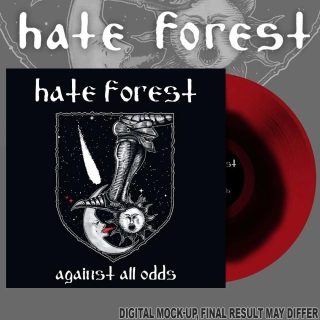 HATE FOREST - Against all odds LP swirl