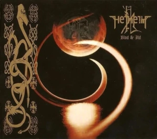HELHEIM - Blod & Ild Marbled Gold/Black LP & Insert ltd.150ks