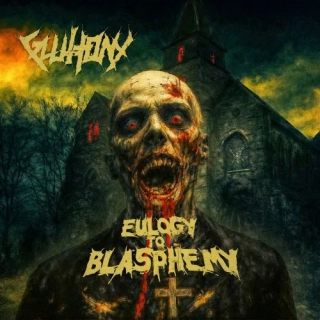 GLUTTONY - Eulogy to blasphemy LP black