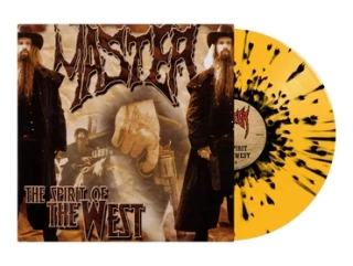 MASTER - The Spirit Of The West LP (Orange Fire/Black Splatter Vinyl)