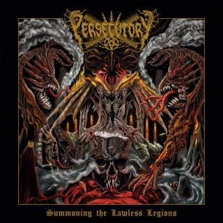 PERSECUTORY - Summoning the lawless legion LP Neon green vinyl