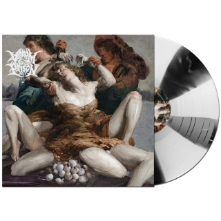 VENOM PRISON - Samasara LP white black pinwheel