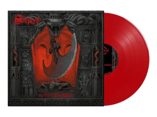SERPENT - The Pit and the Pendulum LP (Transparent Red Vinyl)