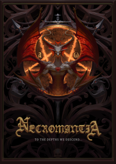 NECROMANTIA - To The Depths We Descend… – Limited Α5 Digipack CD (1.500 Copies) + Bonus Track + Poster + Printed Partiture