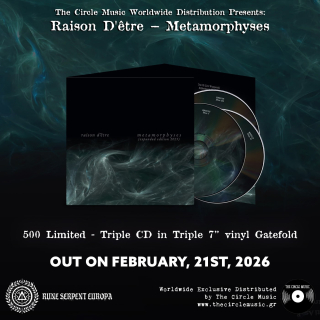 RAISON D ETRE - Metamorphyses – Triple CD in Triple 7′ vinyl Gatefold (500 copies – Numbered Edition)