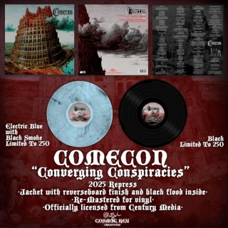 COMECON - Converging Conspiracies LP ltd.500ks electric blue